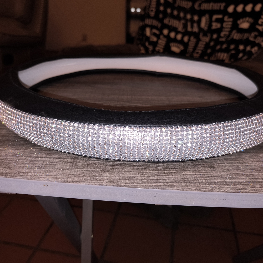 Elegant Silver Crystal Choker Necklace